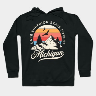 Lake Superior State Forest Michigan Hoodie